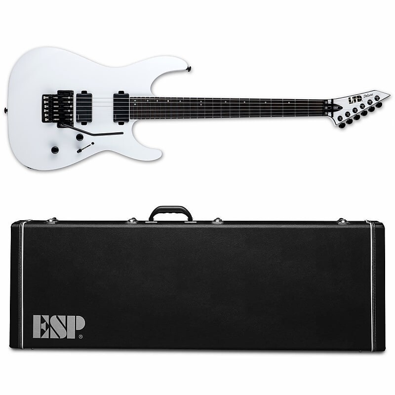 

Электрогитара ESP LTD M-1000 Electric Guitar Snow White + ESP Hard Case BRAND NEW M1000