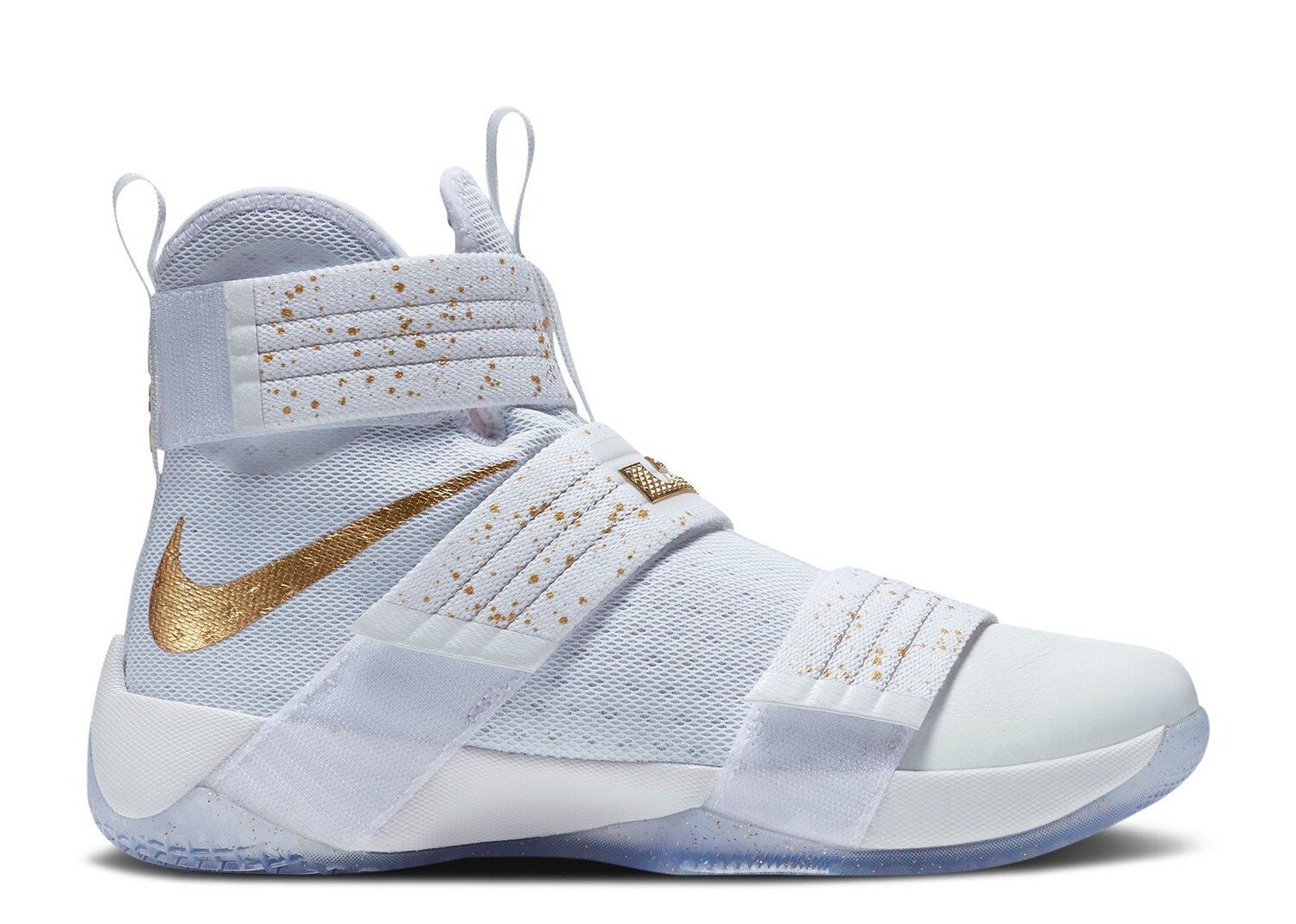 

Кроссовки Nike Zoom Lebron Soldier 10 Ep 'Gold Swoosh', белый