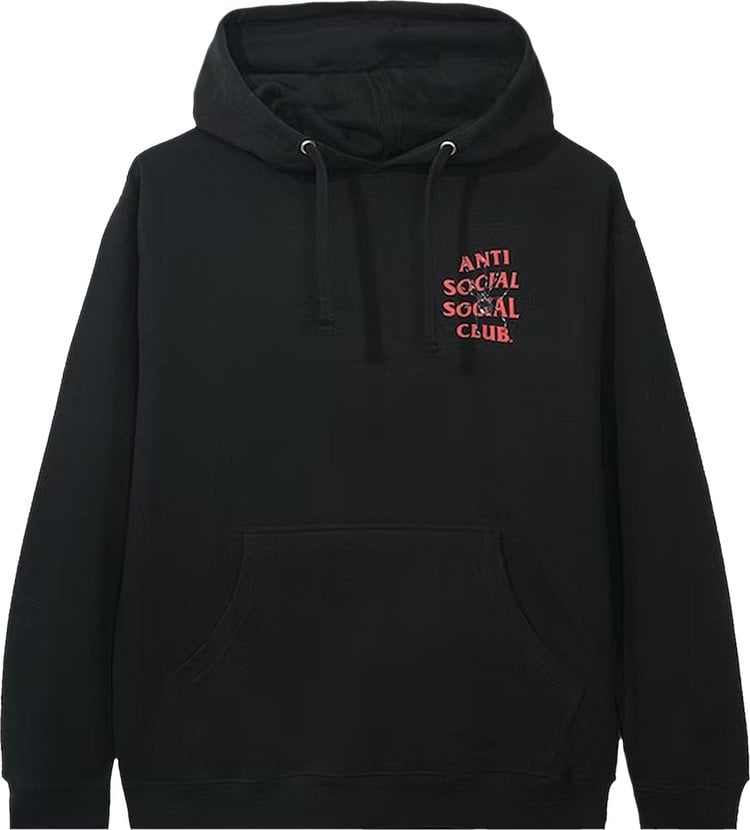 Худи Anti Social Social Club Bitter Hoodie 'Black', черный - фото