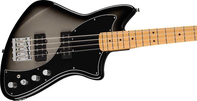 Fender Player Plus Active Meteora Bass Кленовый гриф Silverburst Player Plus Active Meteora Bass Maple Fingerboard Silverburst