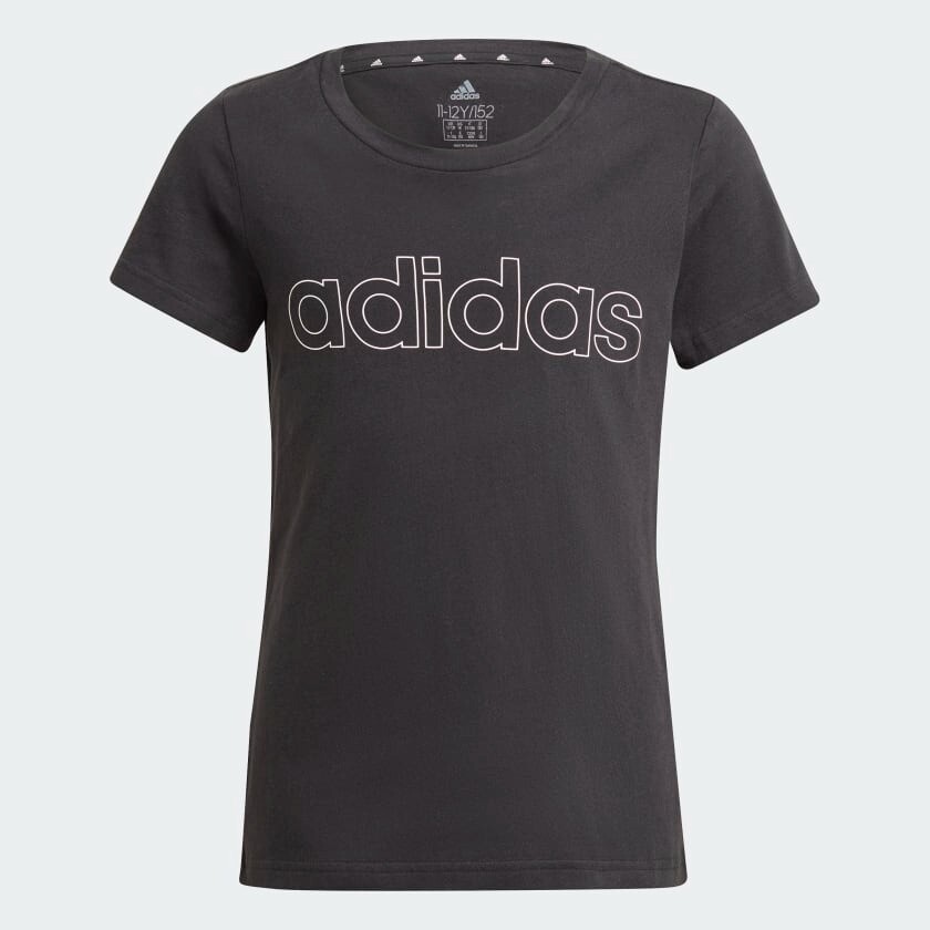 

Футболка Adidas Lifestyle Essentials, черный/белый