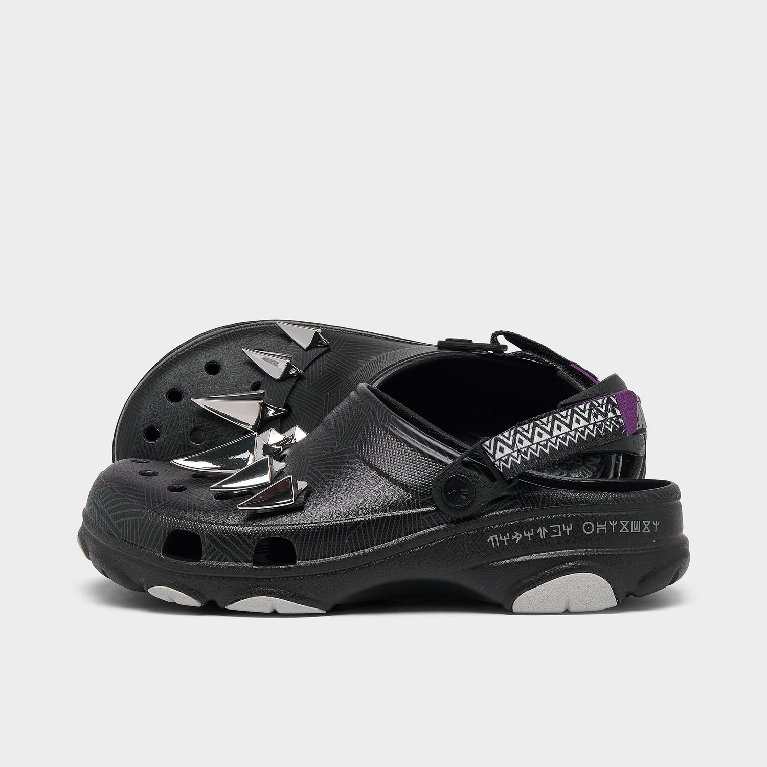 

Классические сабо Crocs All-Terrain Black Panther, черный