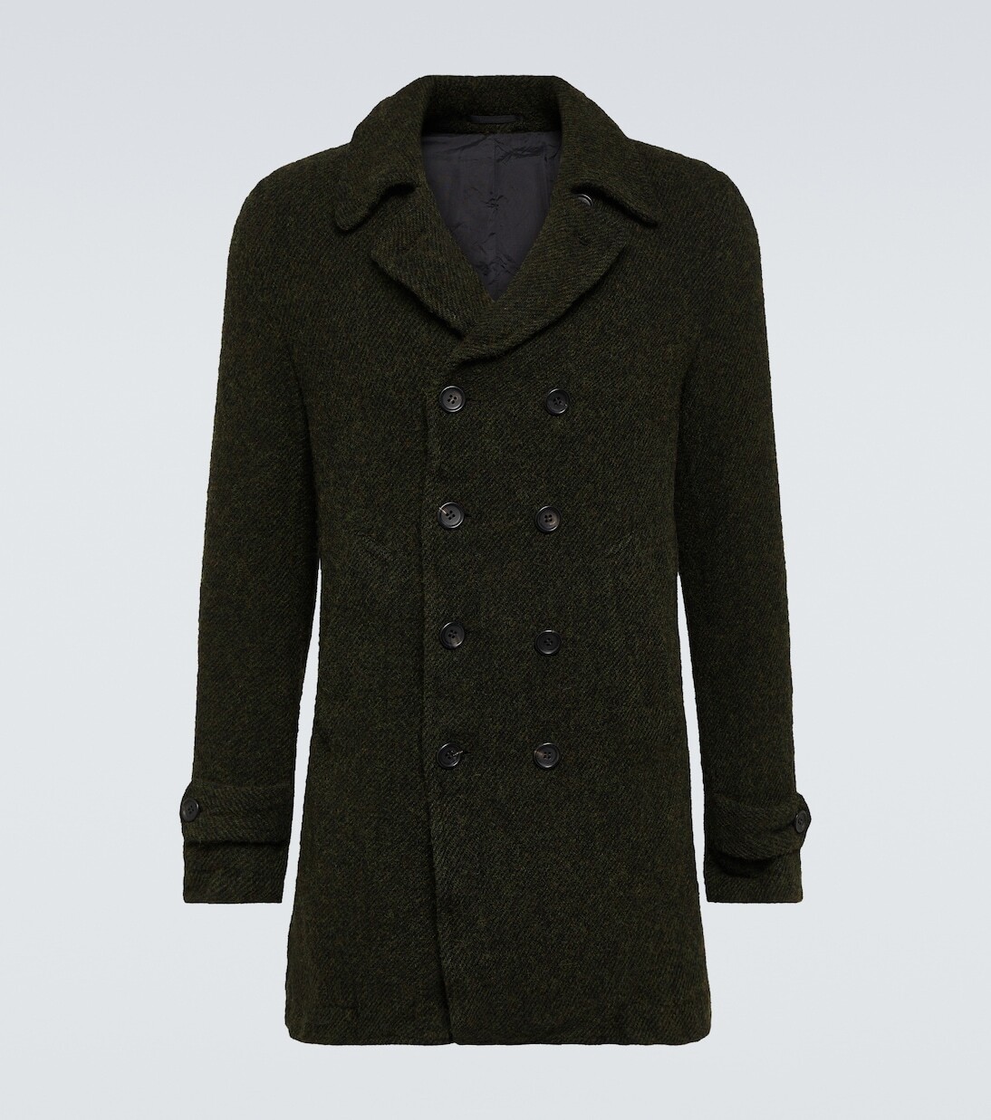 

Шерстяное пальто Comme Des Garçons Homme Deux, зеленый