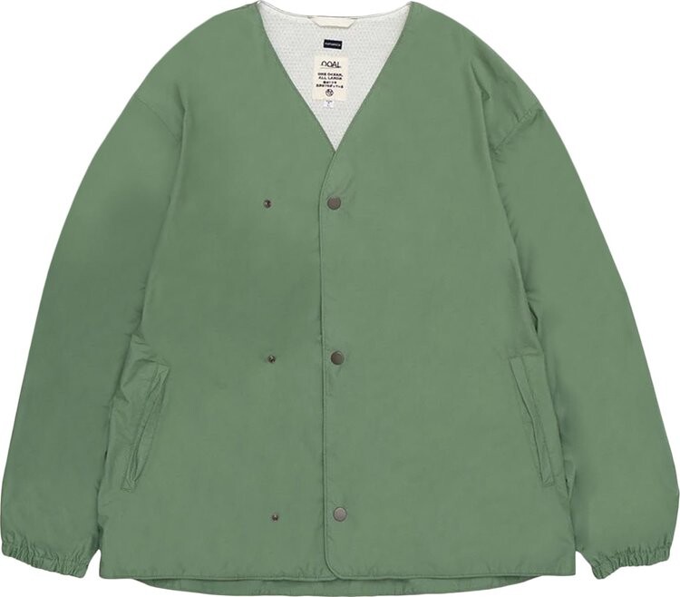 

Кардиган nanamica Cardigan 'Green', зеленый