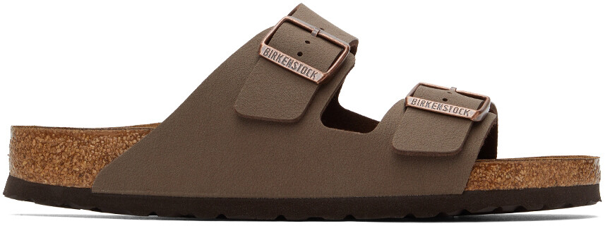 

Коричневые сандалии Аризона Birkenstock