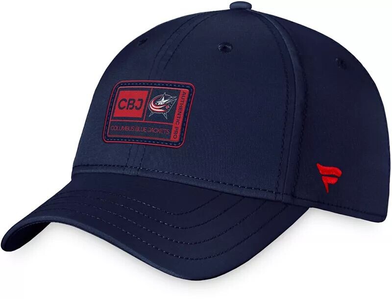 

НХЛ Кепка Коламбус Блю Джекетс 2023 Authentic Training Camp Flex Hat