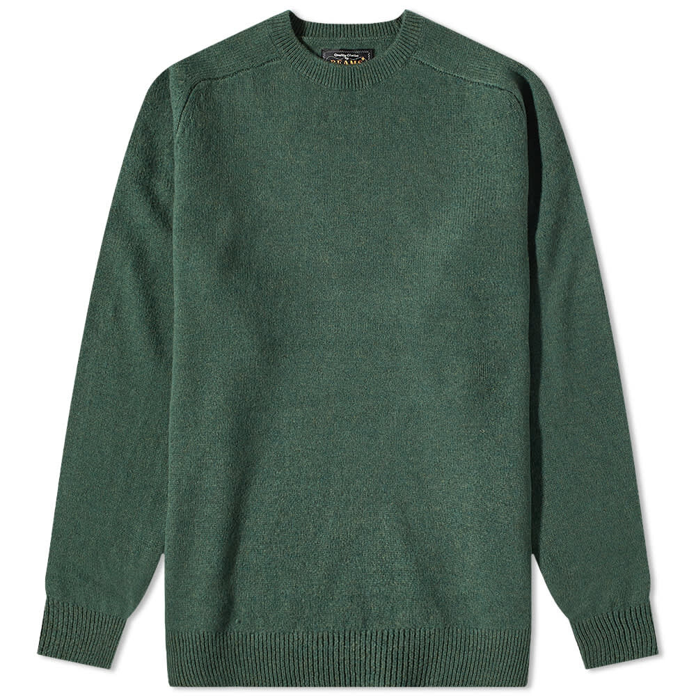 

Джемпер Beams Plus 9G Crew Knit, Серый