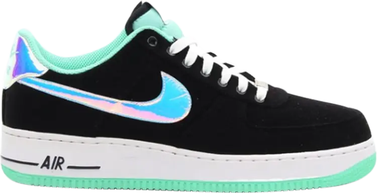 

Кроссовки Nike Air Force 1 Low 'Green Glow', черный