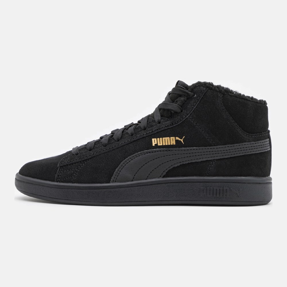 

Кроссовки Puma Smash V2 Mid Wtr Unisex, black/team gold