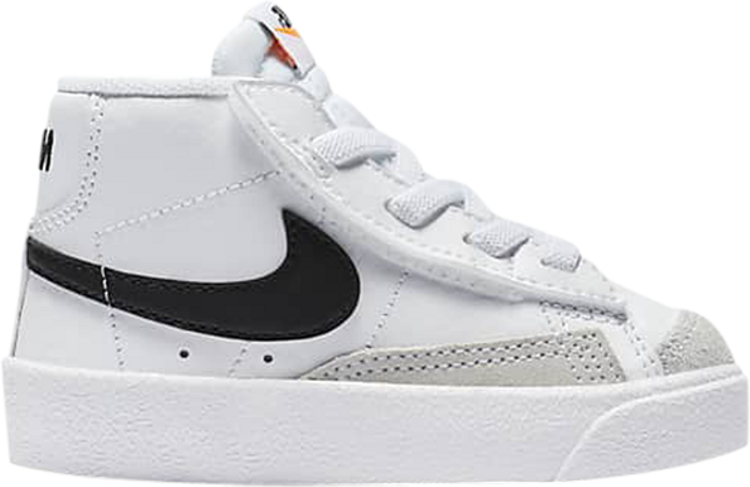 Кроссовки Nike Blazer Mid '77 TD 'White Black', белый - фото