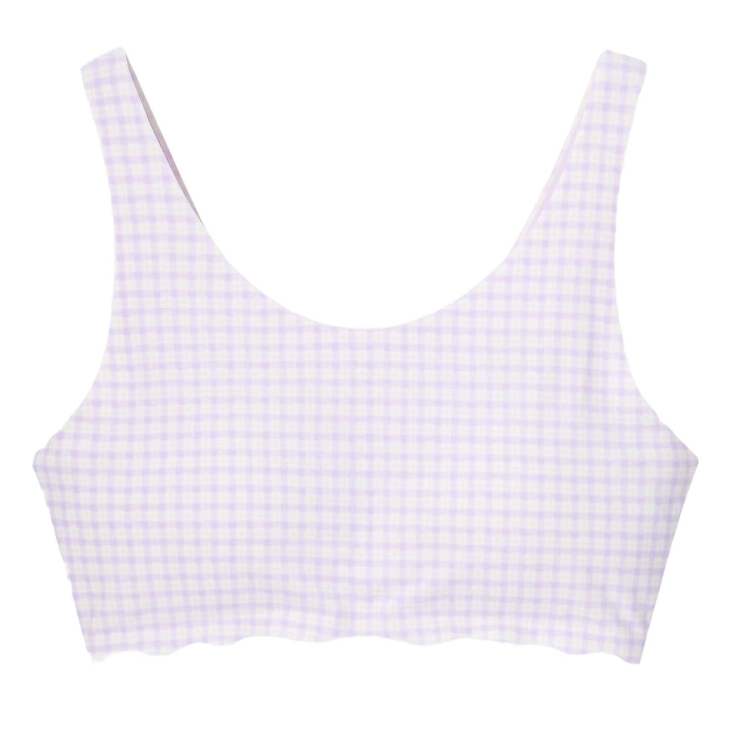 

Бюстгальтер Uniqlo Girls Checked Airism, сиреневый