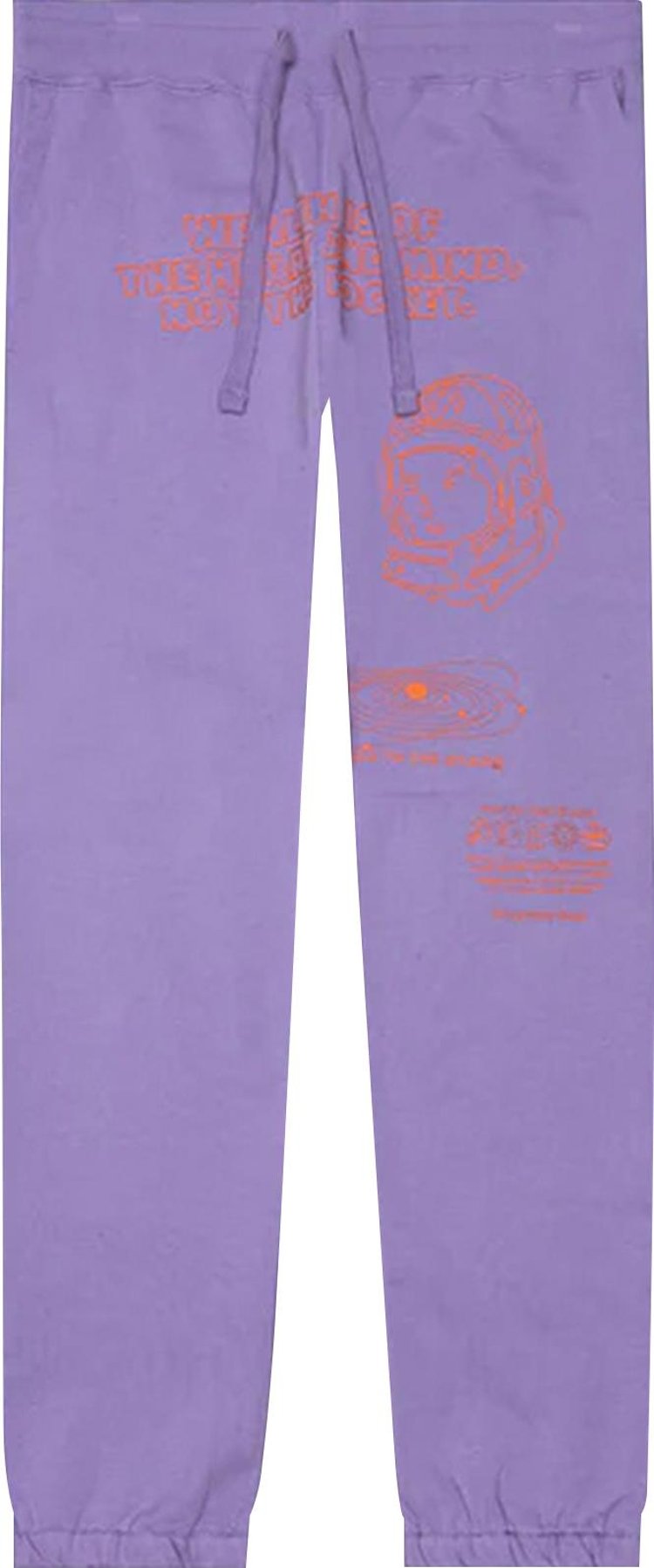 Спортивные брюки Billionaire Boys Club Starcrossed Sweatpant 'Violet Tulip', фиолетовый - фото