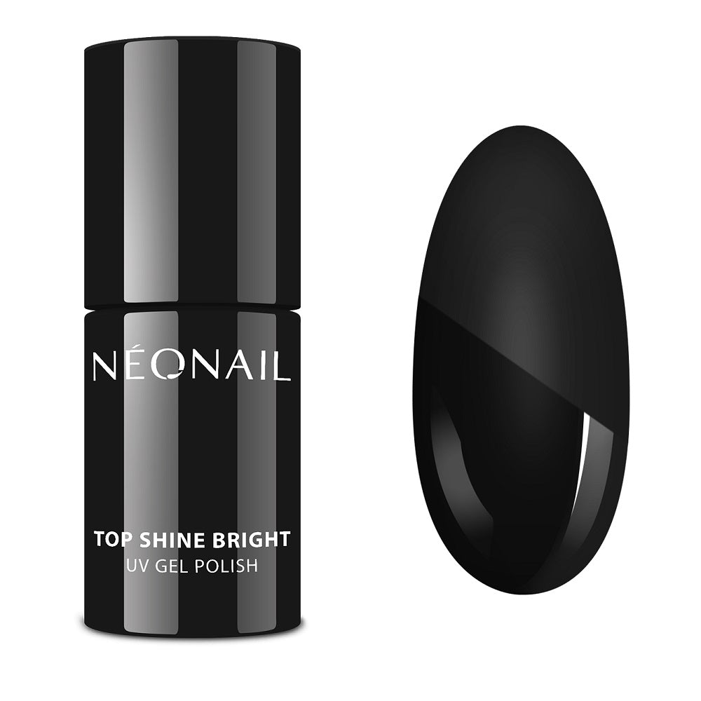 NeoNail UV Gel Polish Top Shine Яркий глянцевый гибридный топ 7.2мл –  заказать из-за рубежа в «CDEK.Shopping»