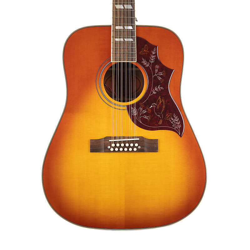 

Epiphone Hummingbird 12-String Dreadnought - Aged Cherry Sunburst Gloss
