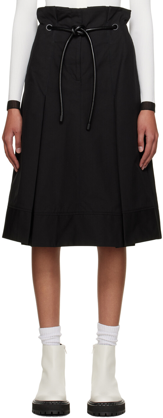 

Черная юбка-миди оригами 3.1 Phillip Lim