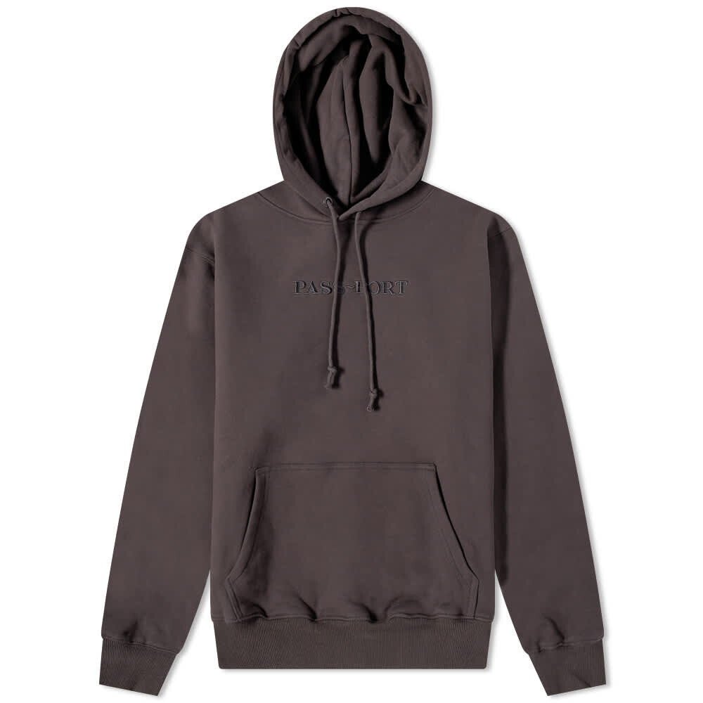 

Толстовка Pass~Port Official Organic Hoody, Серый