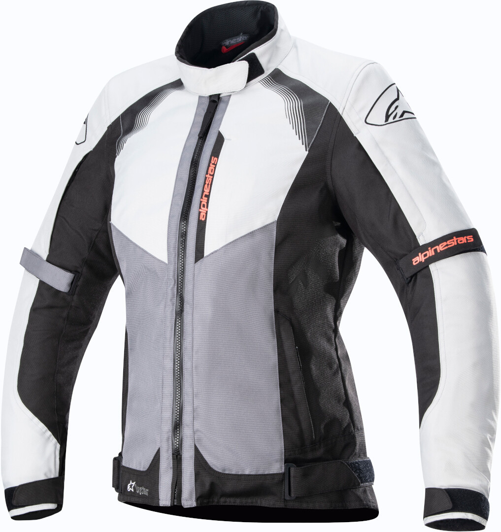 Женская мотоциклетная текстильная куртка Alpinestars Stella Headlands Drystar, темно-серый/светло-серый женская мотоциклетная текстильная куртка ventura grand canyon серый