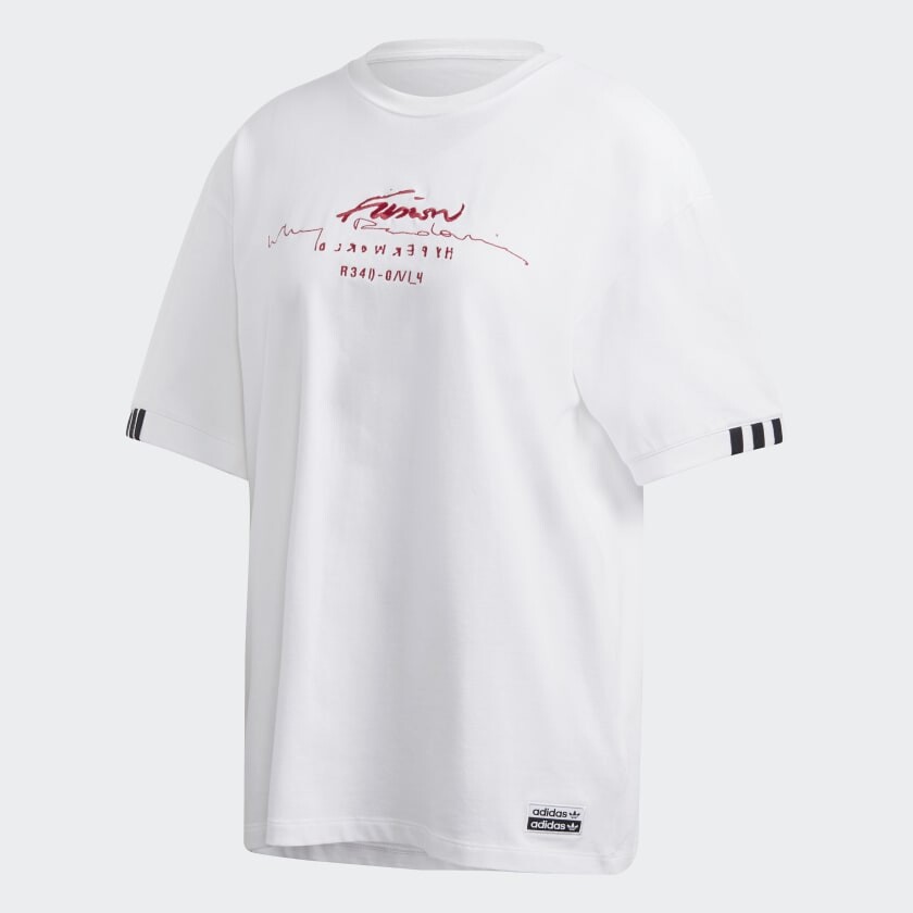 

Футболка adidas RYV Oversize, белый