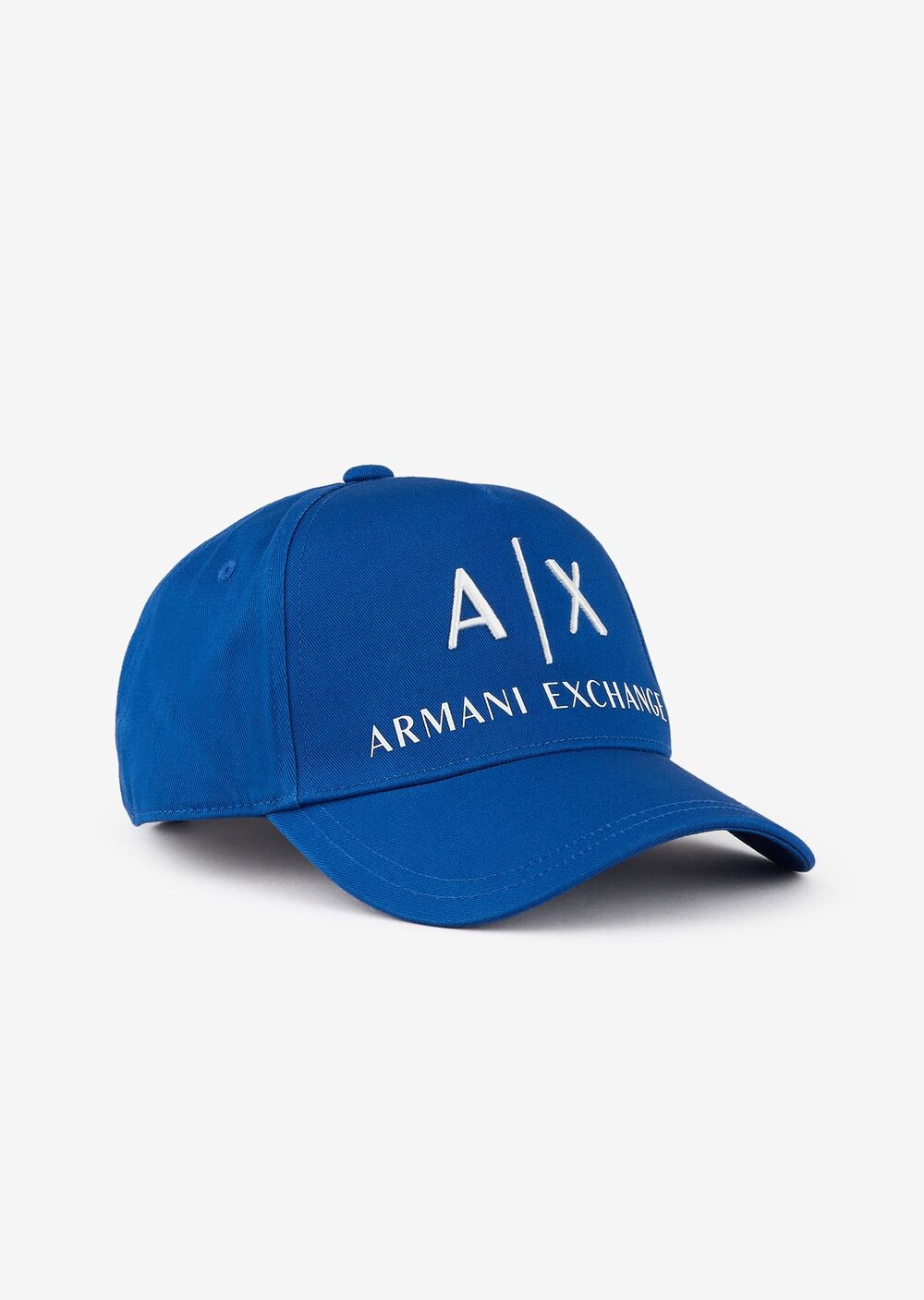 

Хлопковая бейсболка Armani Exchange, синий