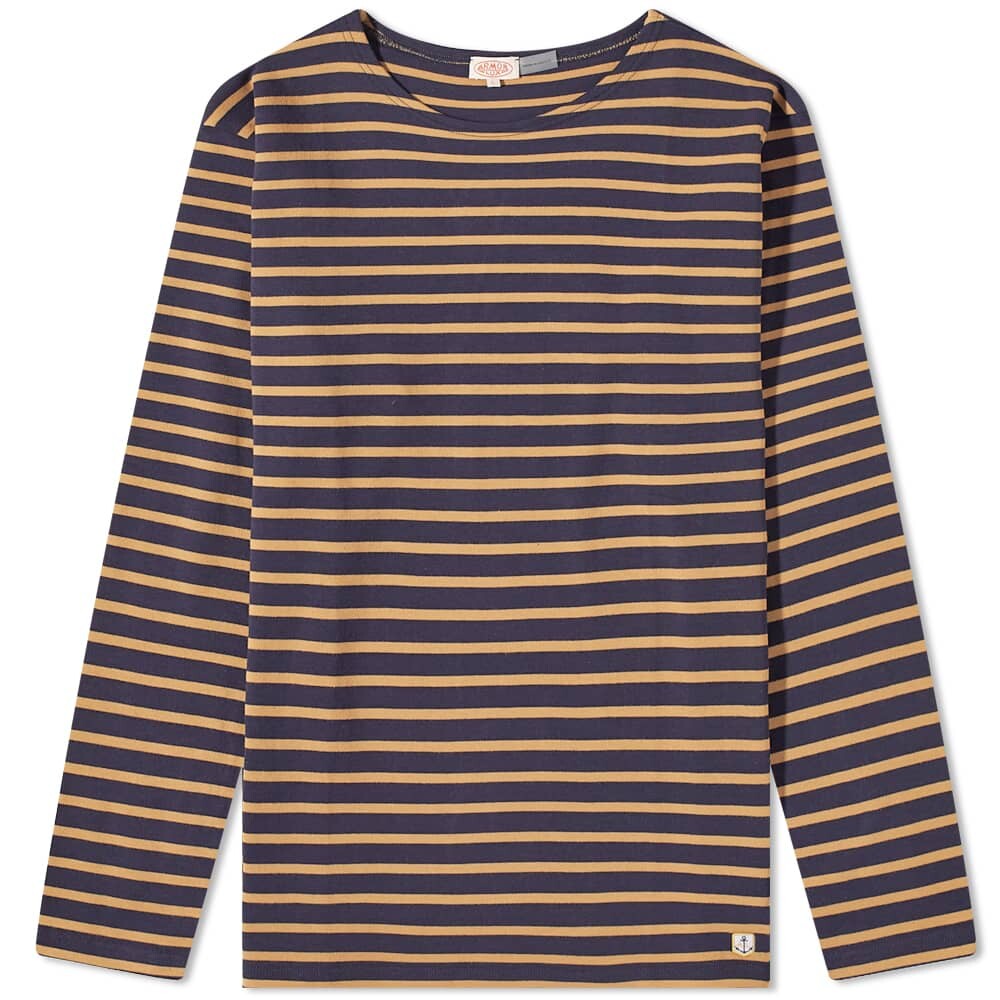 

Футболка Armor-Lux Long Sleeve Houat Mariniere Tee