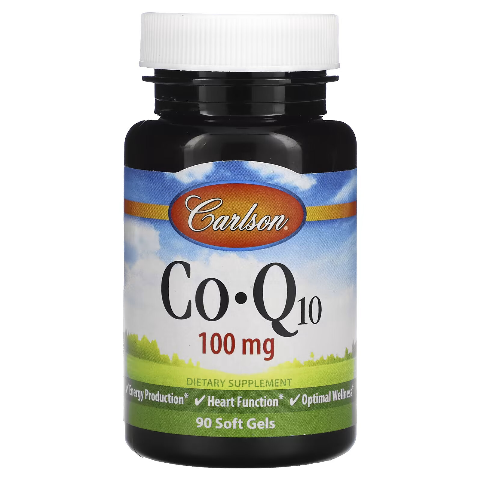 Carlson, коэнзим Q10, 100 мг, 90 капсул цена и фото