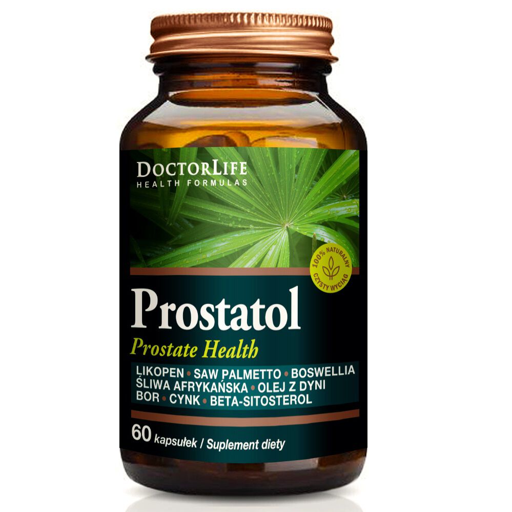 Doctor Life Prostatol БАД простатол 896мг, 60 капсул/1 упаковка