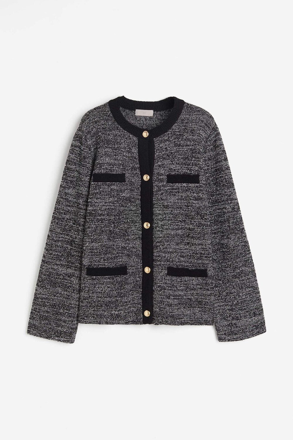 

Кардиган H&M, черный меланж