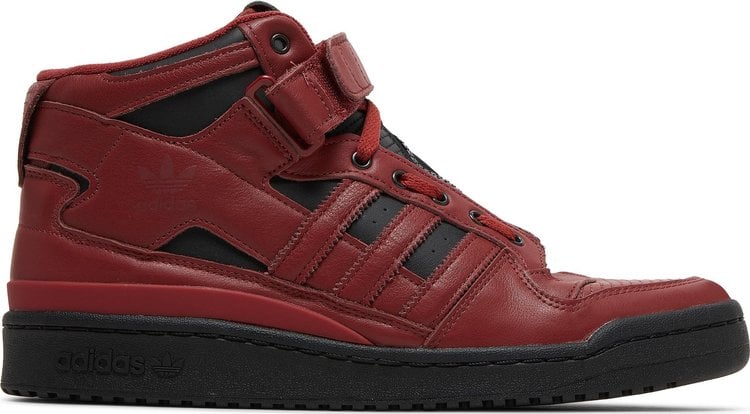 Кроссовки Adidas Marvel x Forum Mid 'Star Lord', красный - фото