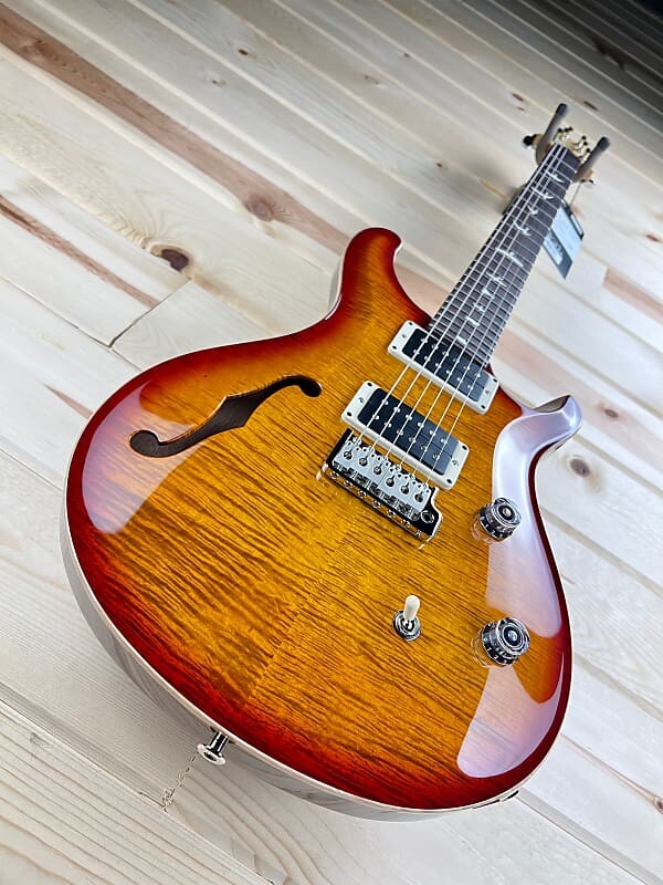

PRS Paul Reed Smith CE24 Semi-Hollow Dark Cherry Sunburst НОВИНКА! #2786