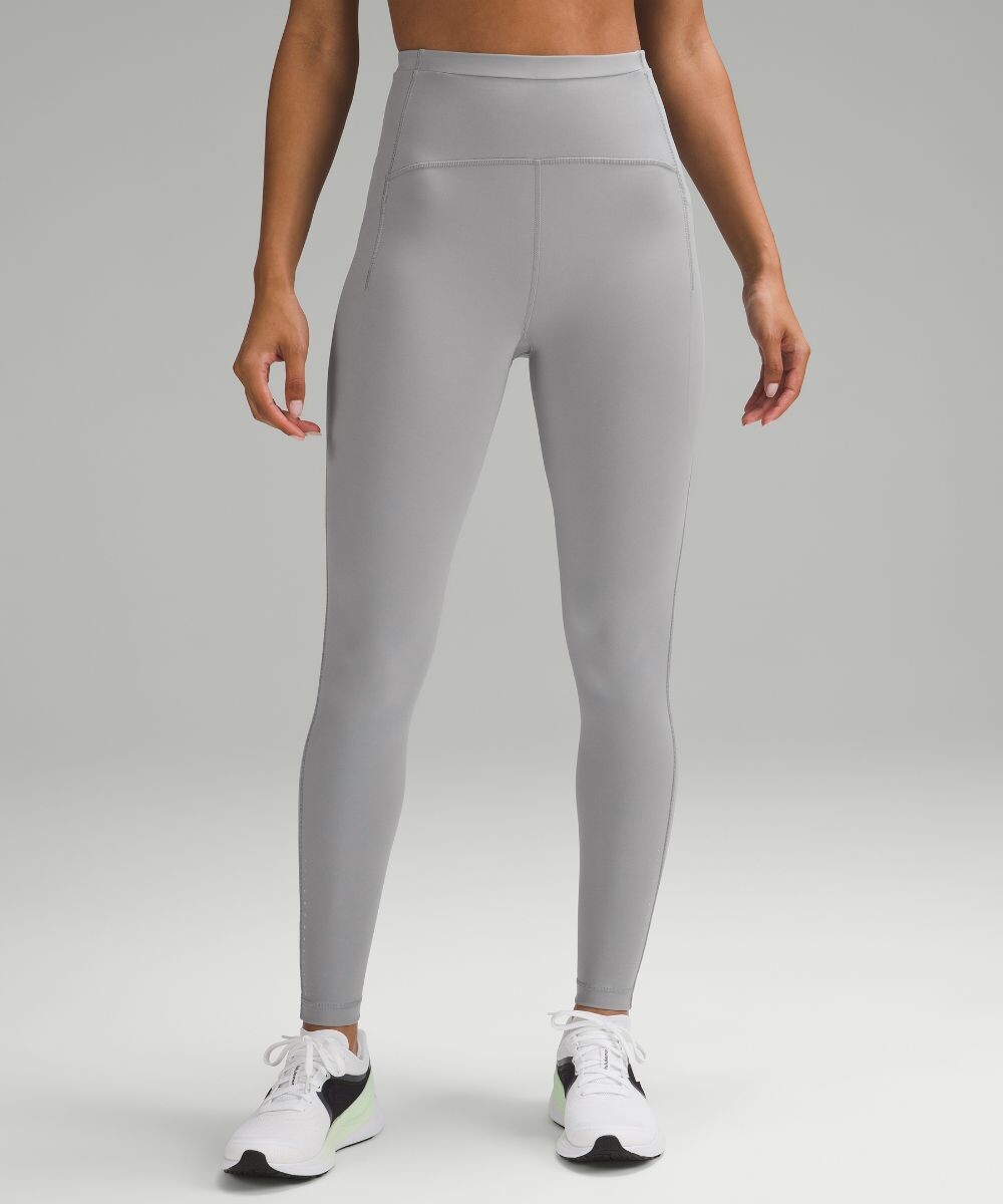 

Леггинсы Swift Speed с высокой посадкой Lululemon, серый