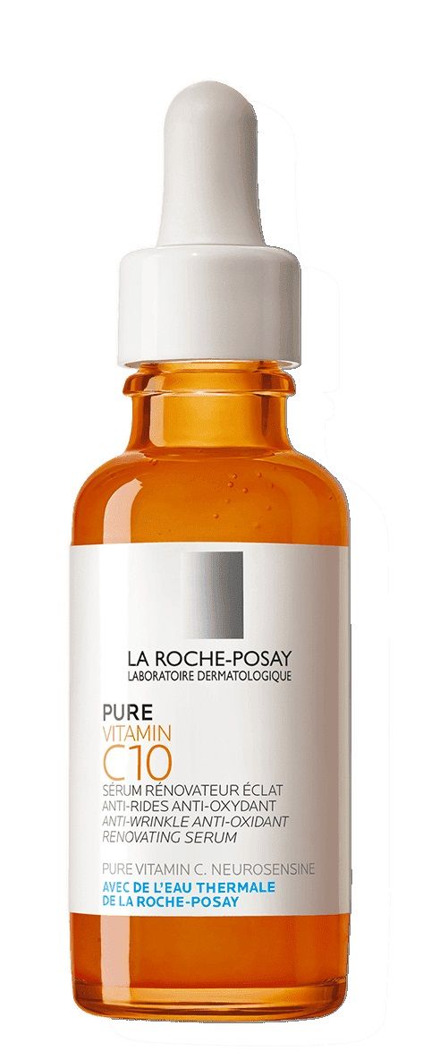 антиоксидантная сыворотка для обновления кожи la roche posay vitamin c10 serum 30 мл Сыворотка для лица La Roche-Posay Pure Vitamin C10, 30 мл