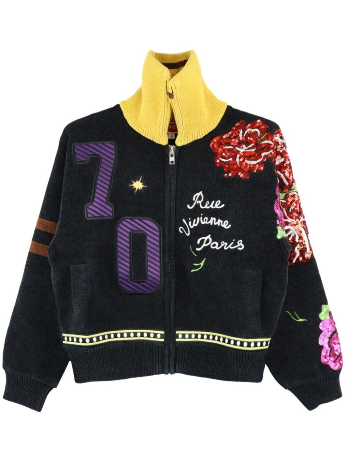 

Kenzo кардиган Kenzo Party на молнии, черный