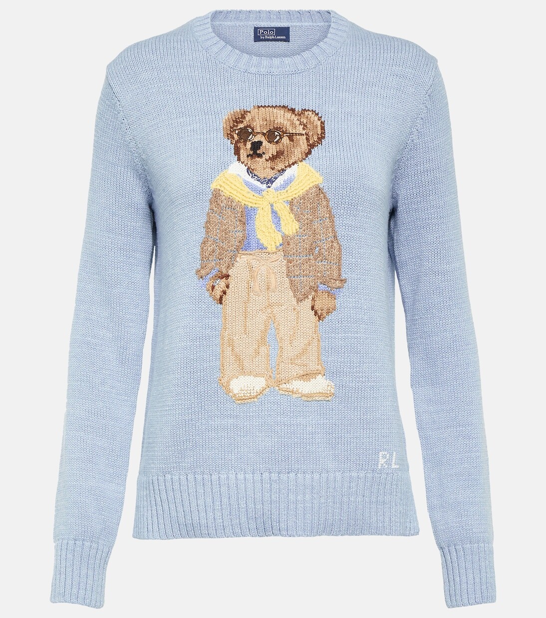 

Хлопковый свитер polo bear Polo Ralph Lauren, мультиколор