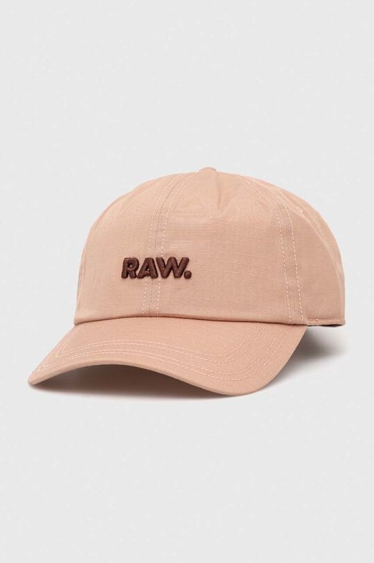 

Бейсболка G-Star из необработанного хлопка G-Star Raw, розовый