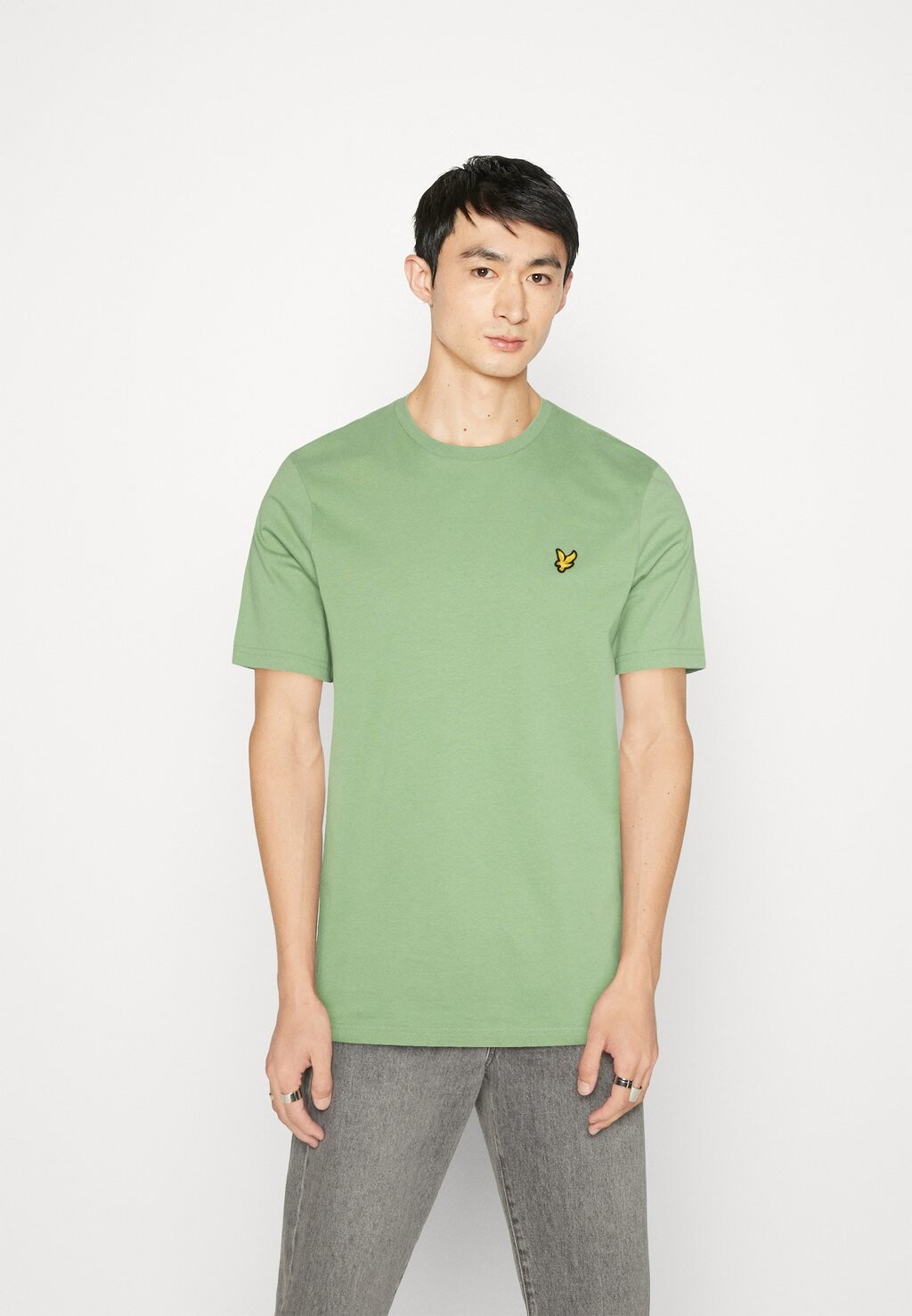 

Базовая футболка PLAIN Lyle & Scott, зеленый Glencoe