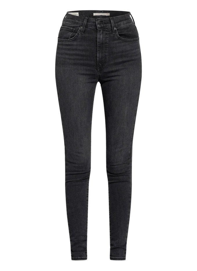 

Джинсы скинни mile high super skinny Levi's, черный