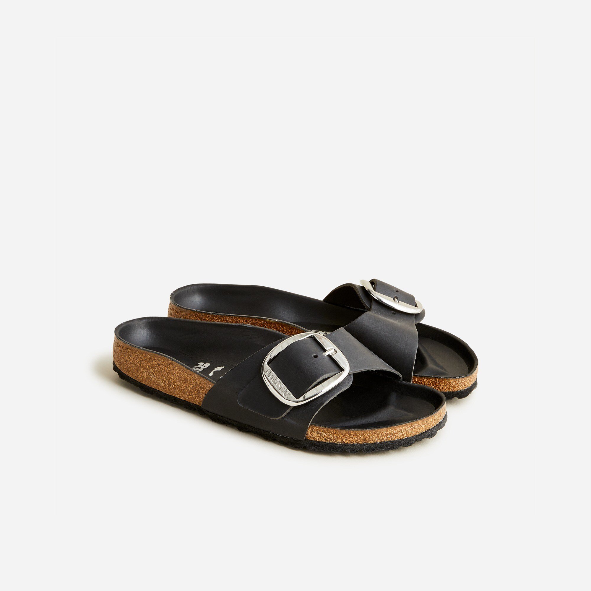 

Сандалии Madrid с большой пряжкой Birkenstock, черный