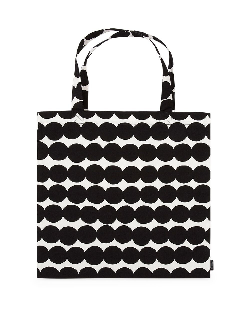 

Хлопковая сумка Räsymatto Marimekko, черный