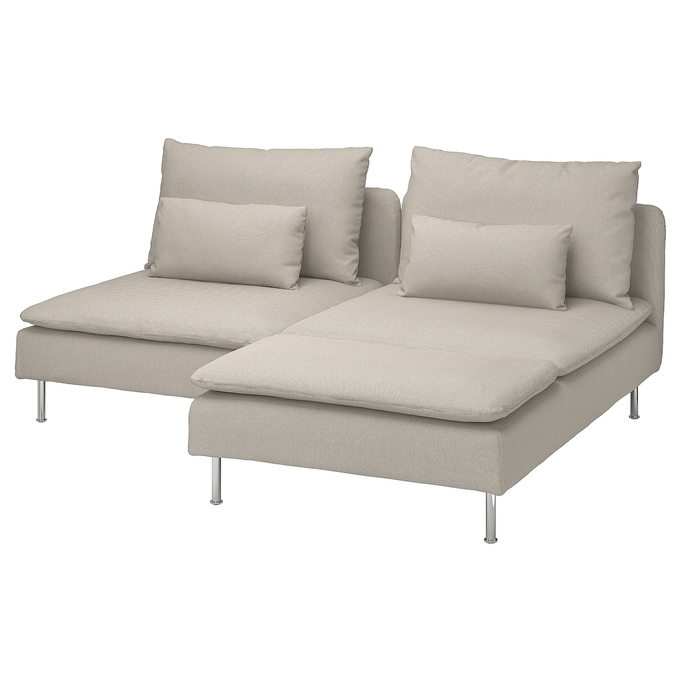 СЁДЕРХАМН 2 раскладывающихся дивана, Фридтуна светло-бежевый SODERHAMN IKEA