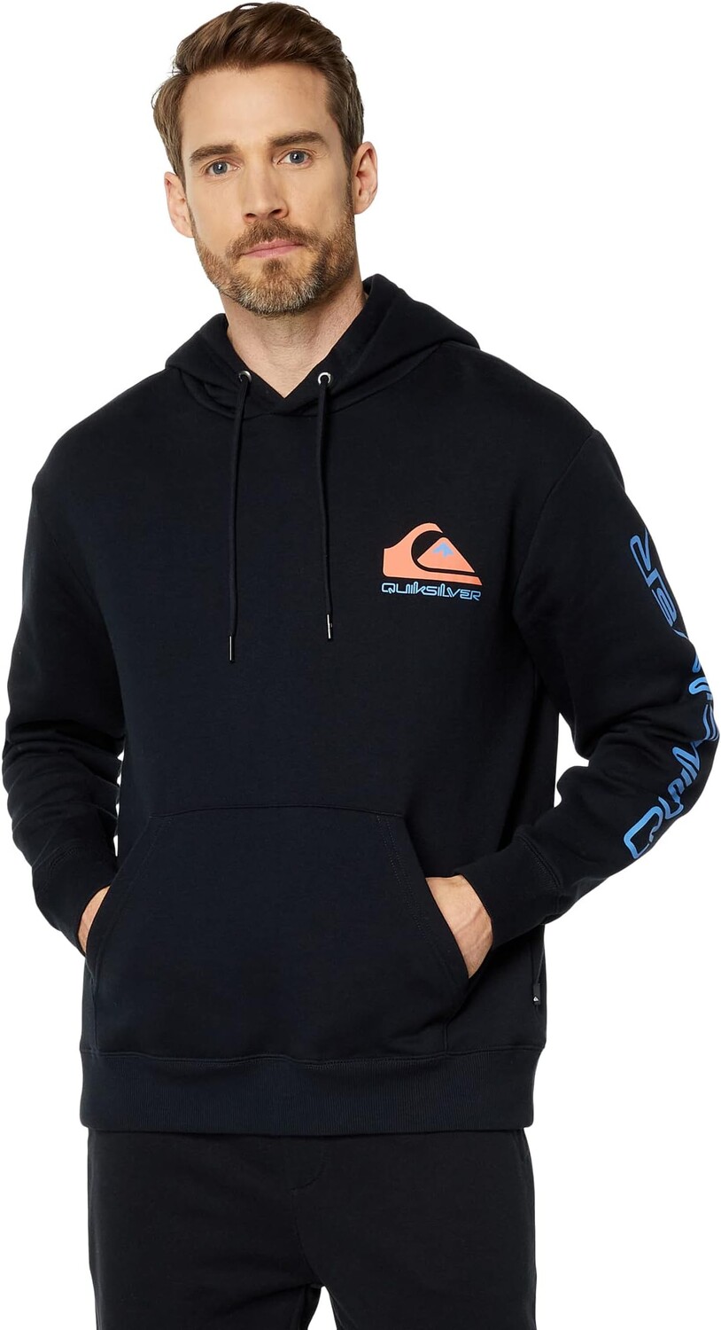 

Толстовка с капюшоном и логотипом Omni Quiksilver, черный