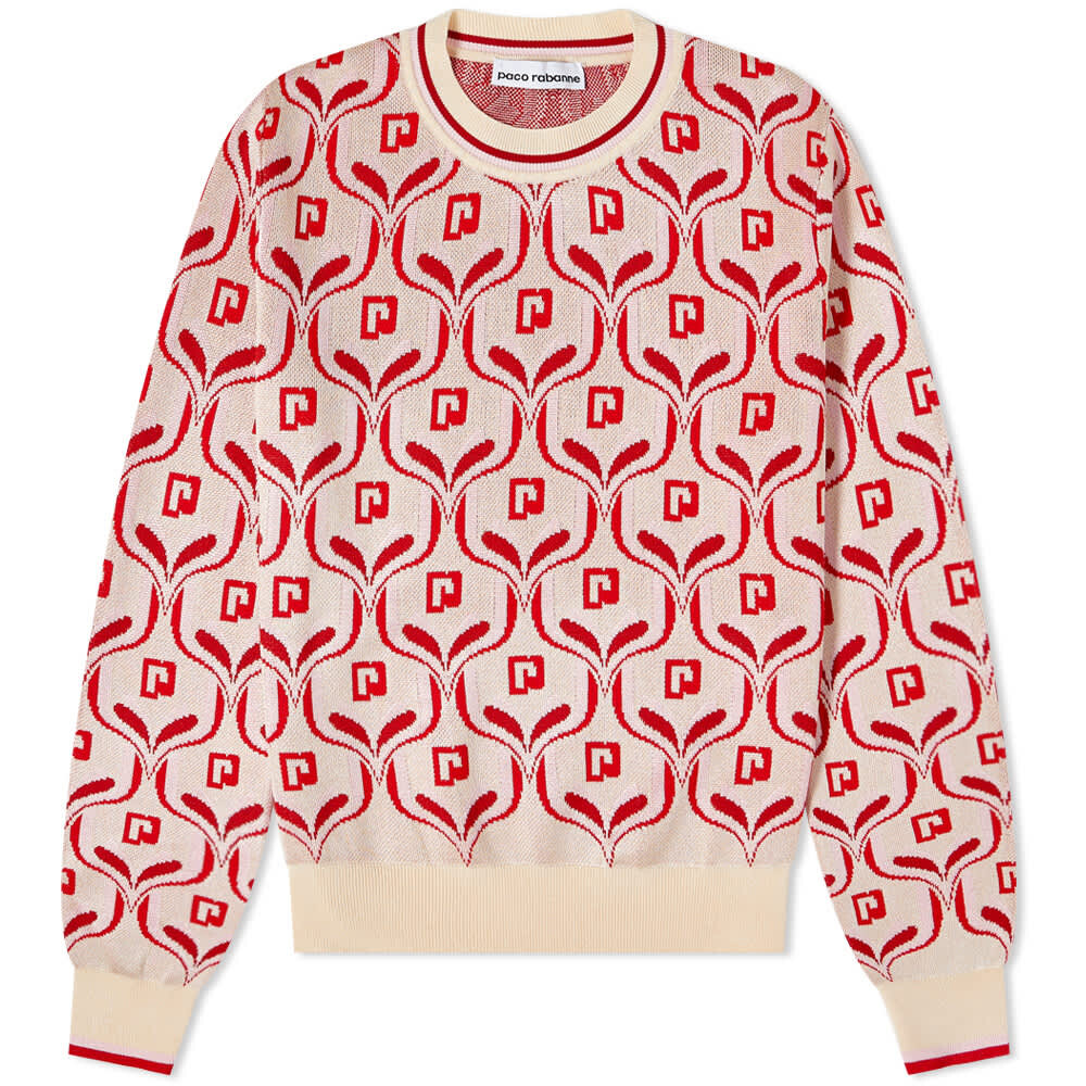 

Джемпер Paco Rabanne Logo Knit, Серый