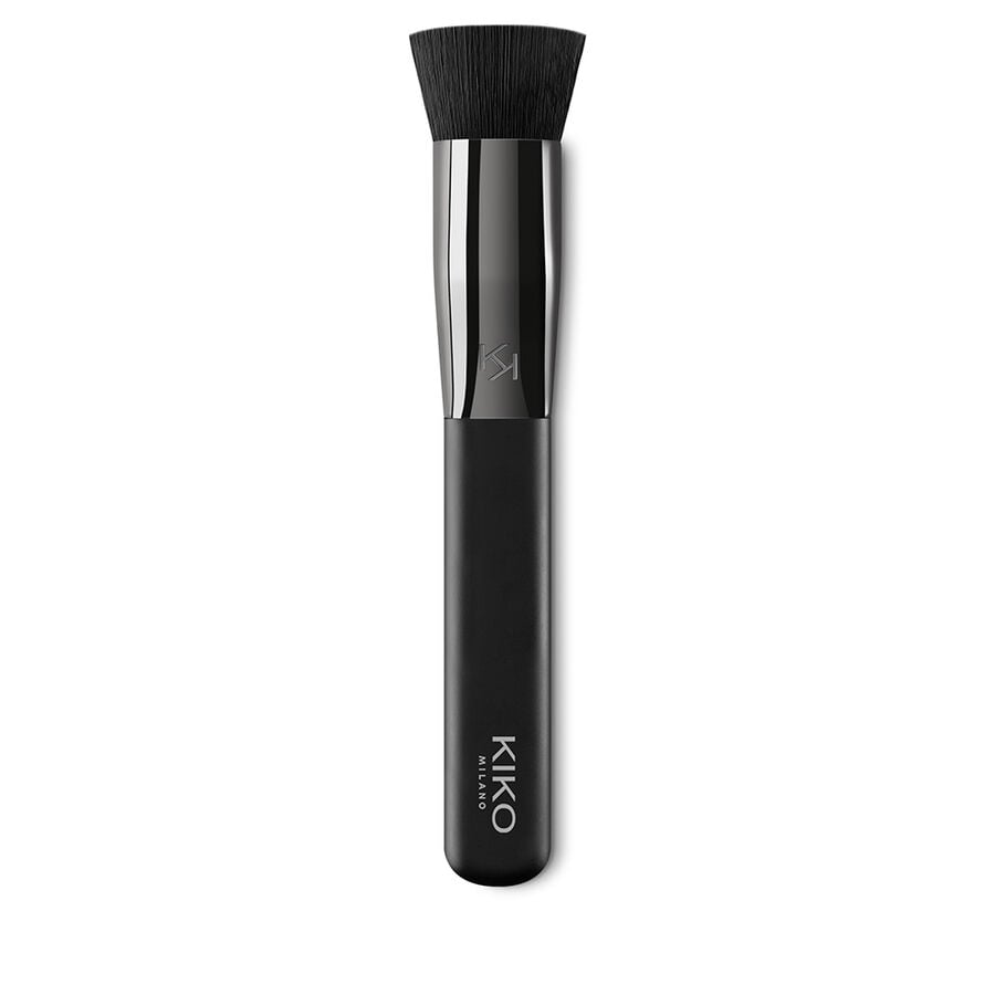 Kiko Milano Face 06 кисть со спонжем для нанесения жидких тональных основ и флюидов, 1 шт. - фото