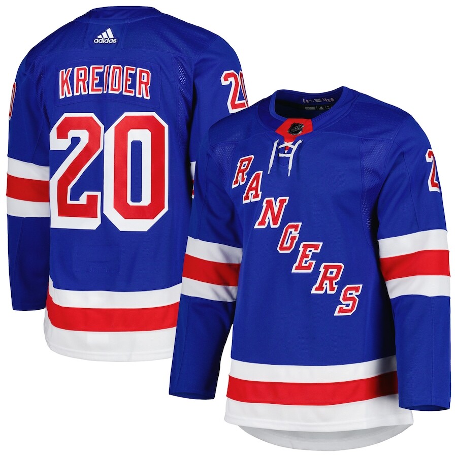 

Джерси adidas New York Rangers, синий