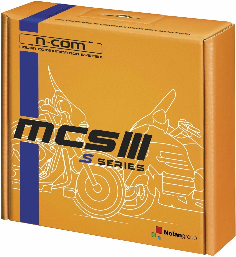 

Комплект системы связи Nolan N-Com MCS III S, красно-желтый