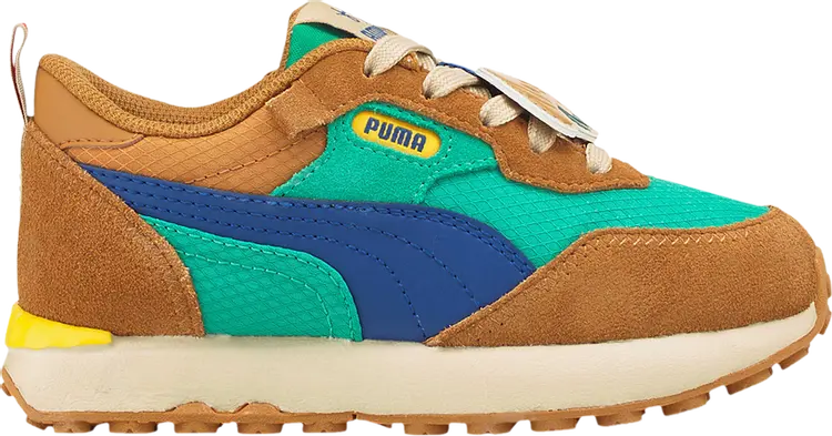 

Кроссовки Puma Tiny Cottons x Rider FV Little Kid Croissant, зеленый