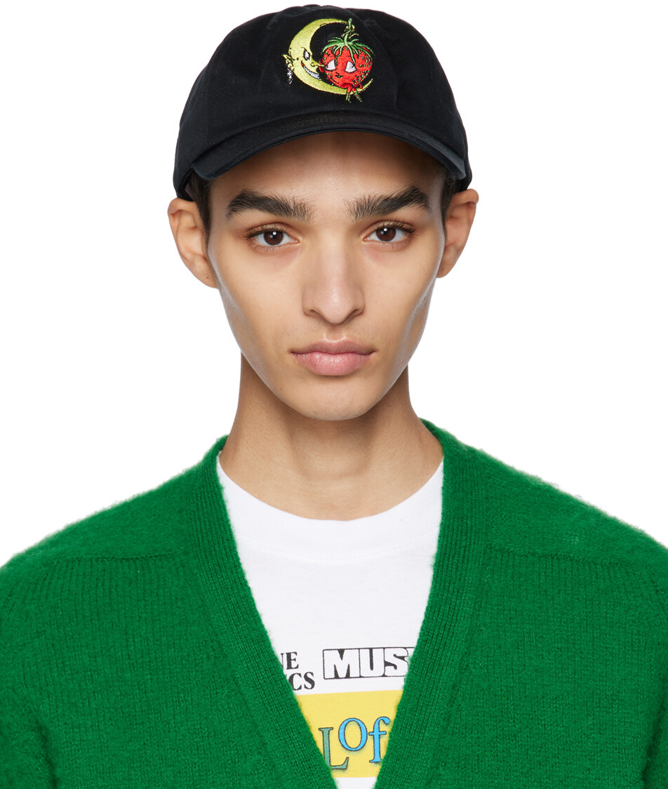 

Черная кепка с вышивкой Sky High Farm Workwear
