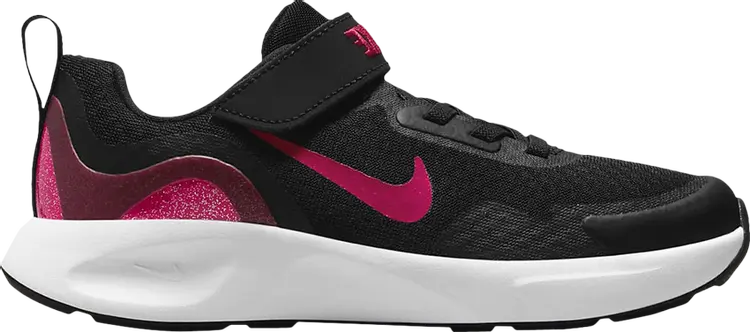 

Кроссовки Nike Wearallday PS 'Black Very Berry', черный