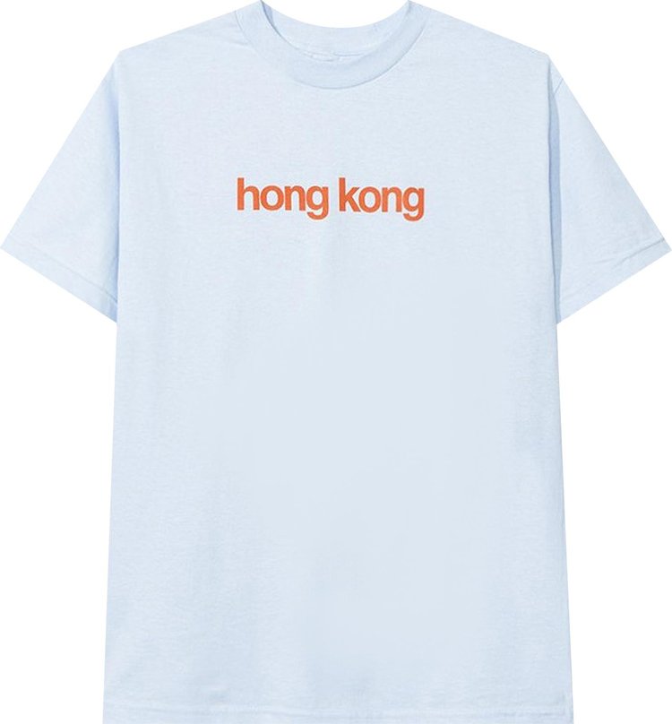 

Футболка Anti Social Social Club Hong Kong Hk City Tee 'Blue', синий