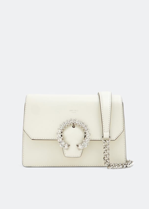 

Сумка кросс-боди JIMMY CHOO Madeline crossbody bag, белый