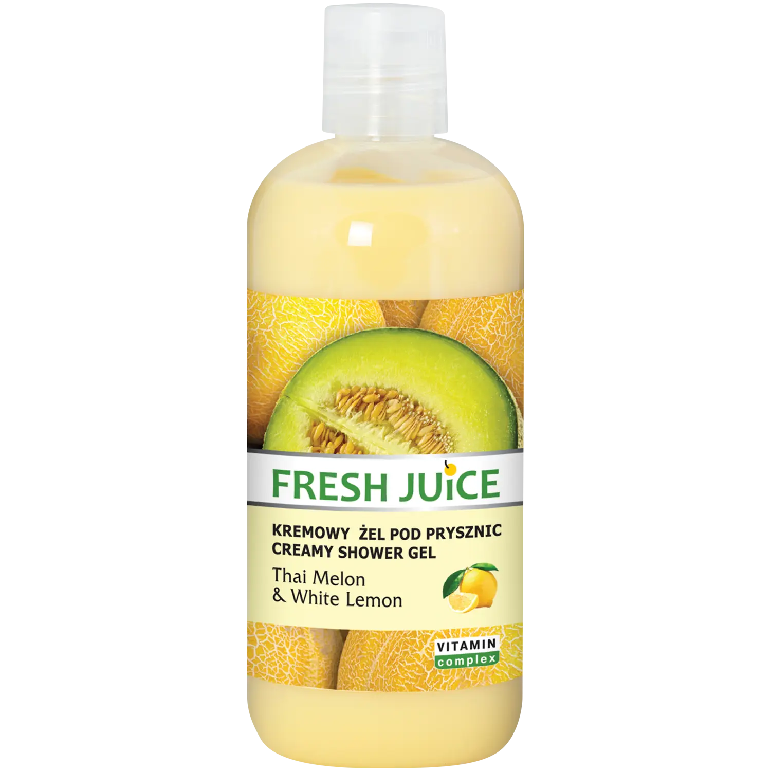 

Fresh Juice крем-гель для душа тайская дыня и белая дыня, 500 мл